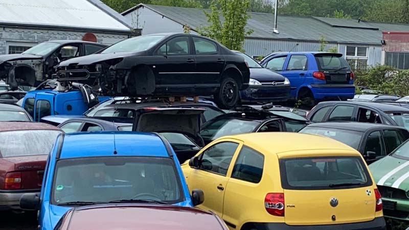 Auto verwerten Löhne Autoverschrottung Löhne
